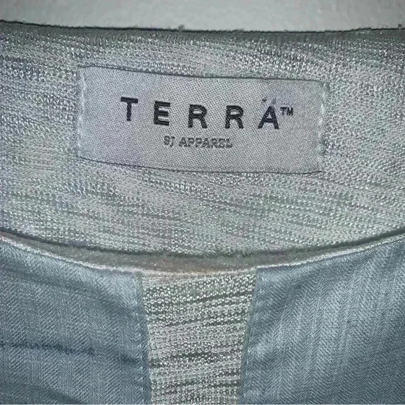 Women’s Terra by SJ Apparel Art to Wear Skyscape Tunic Top Mixed Media Small - Picture 3 of 10